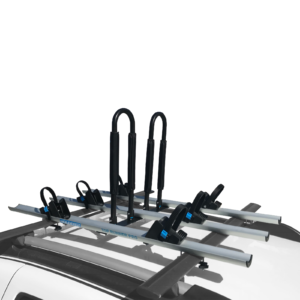 Holdfast top runner pro bike carrier on rooftop.