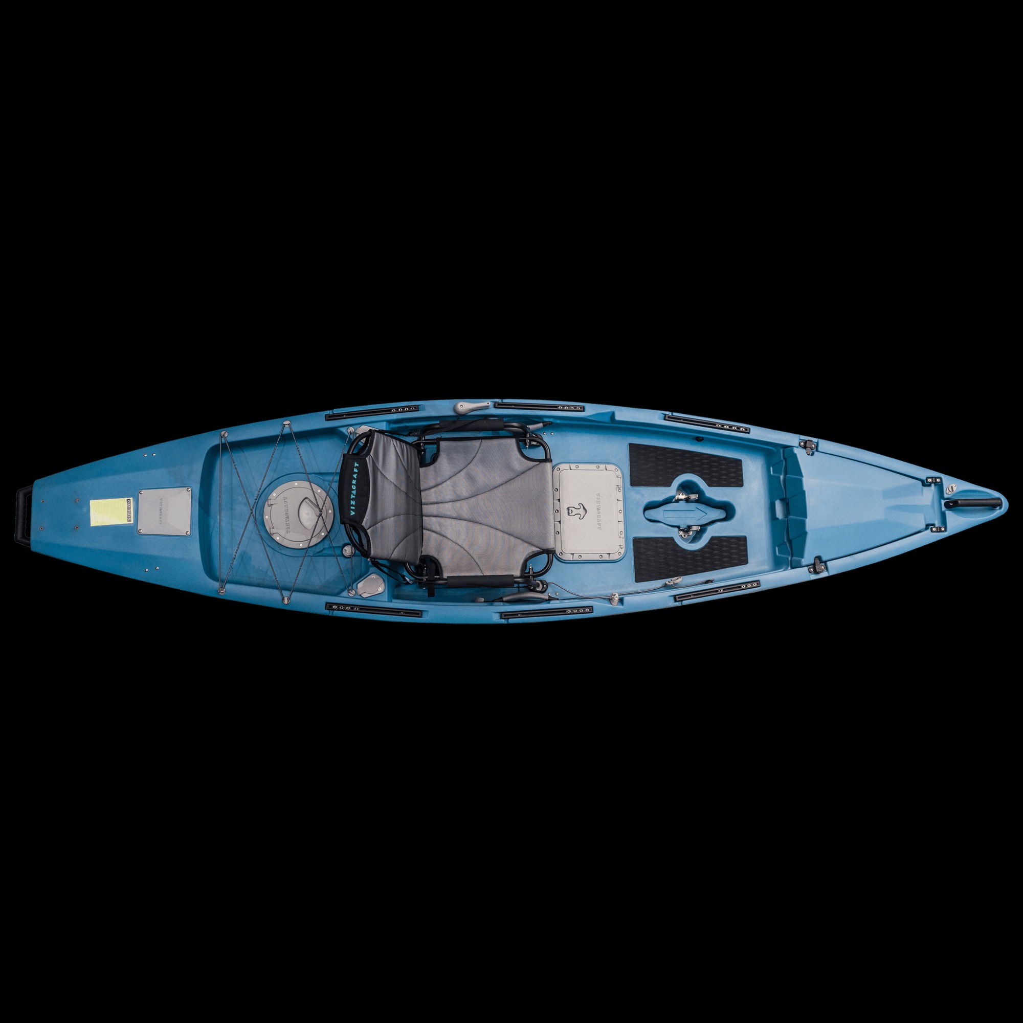 ViztaCraft Grandeur 12ft Fin Drive Fishing Kayak - Image 5