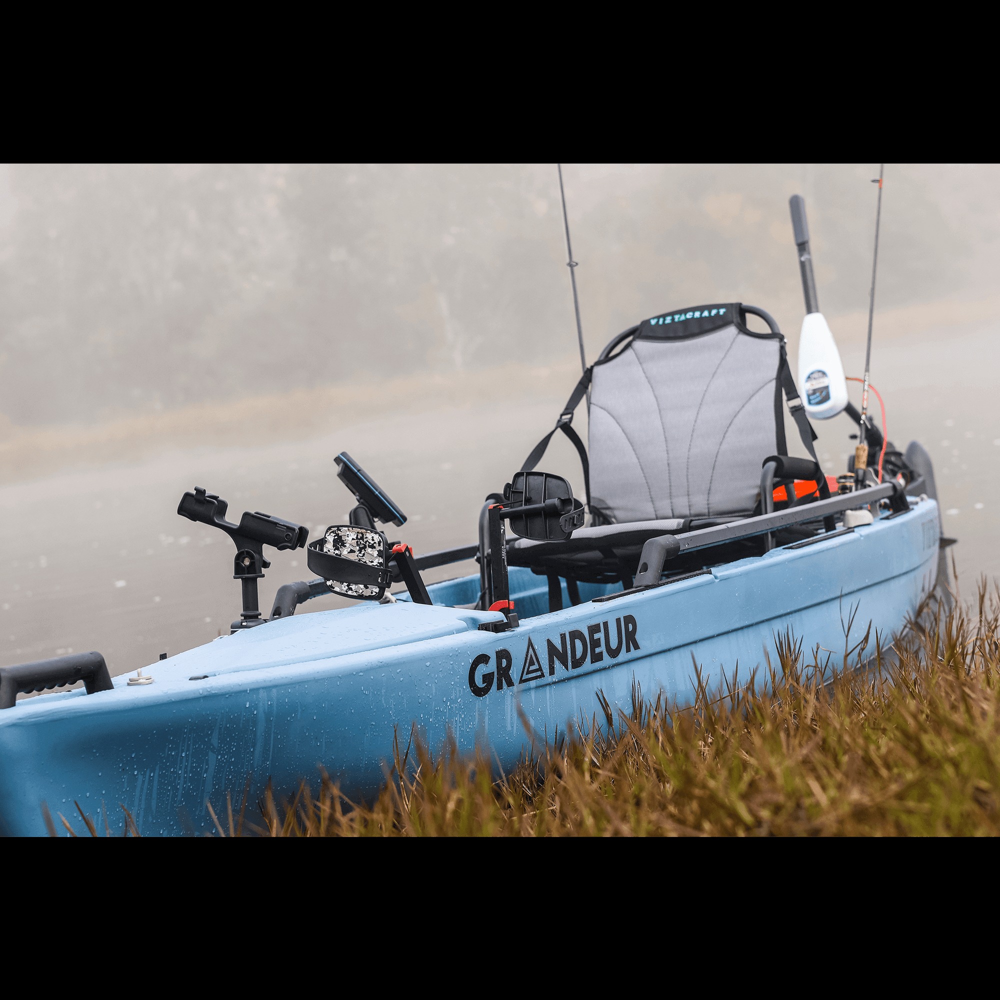 ViztaCraft Grandeur 12ft Fin Drive Fishing Kayak